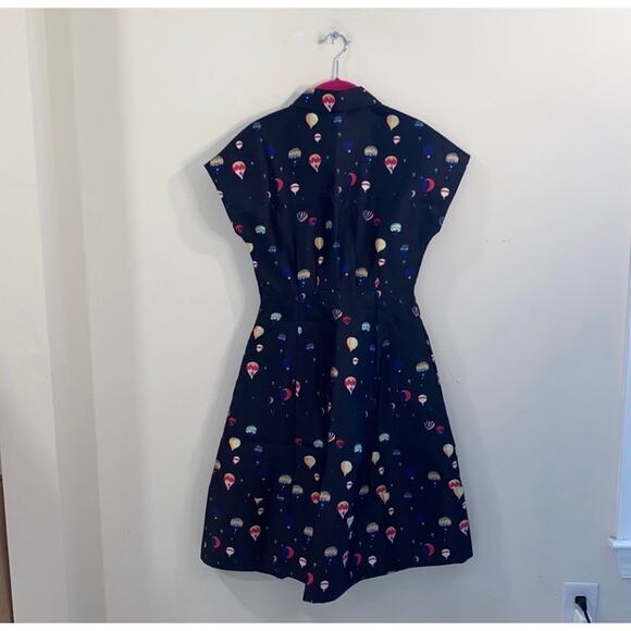Kate Spade hot air Balloon midi dress fit & flare size 2 - Picture 4 of 10